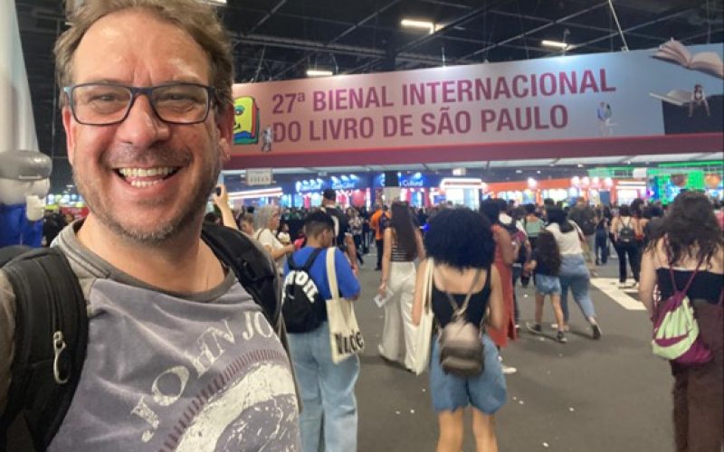 Atualmente a bienal do livro acontece no gigantesco pavilhão do Anhembi na mesma região da Expo Center Norte. Foto/Arquivo Pessoal 
