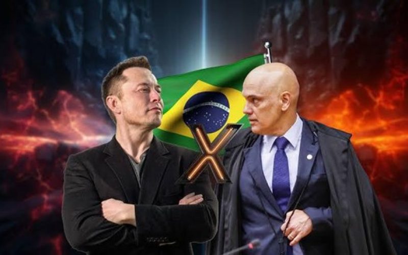 A decisão foi tomada depois de o STF ter intimado o empresário Elon Musk, dono do X, a nomear um novo representante legal da empresa no Brasil, sob pena de suspensão da rede social. Foto/Internet