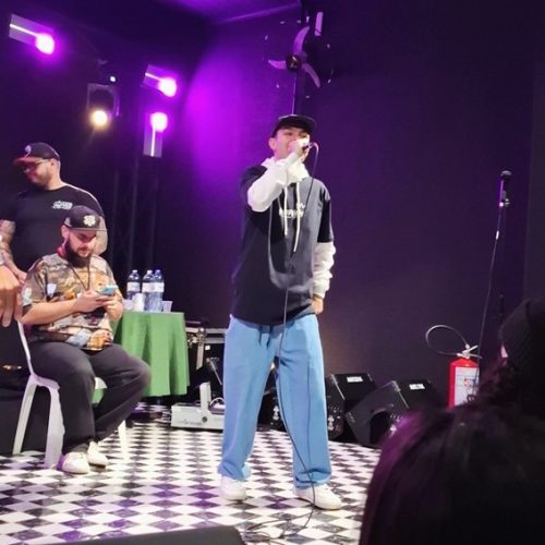 Para Gabriel, o rap e a rima improvisada são talentos que ele continua aperfeiçoando com dedicação. Foto/Arquivo Pessoal