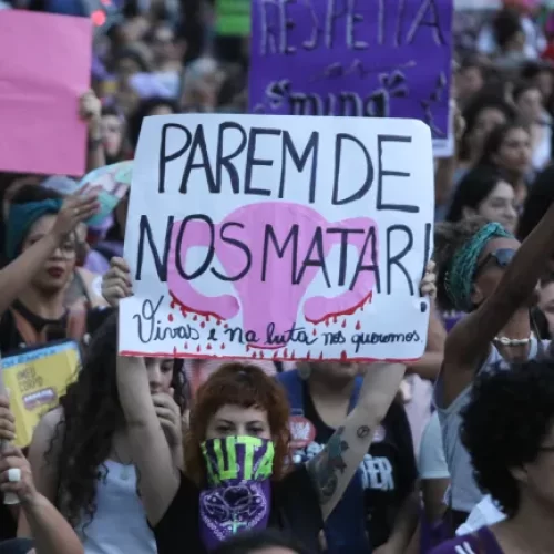 Brasil registra cerca de mil assassinatos de mulheres por ano. Foto/Internet