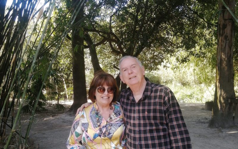 Jorge e Walkiria Paunovic, que trabalham para preservar a cultura de Itapetininga. Foto/Arquivo Pessoal