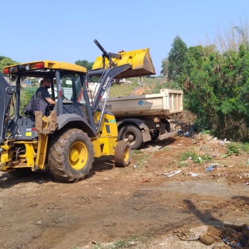 Além disso, locais com descarte irregular de materiais também serão limpos durante a ação. Foto/Divulgação